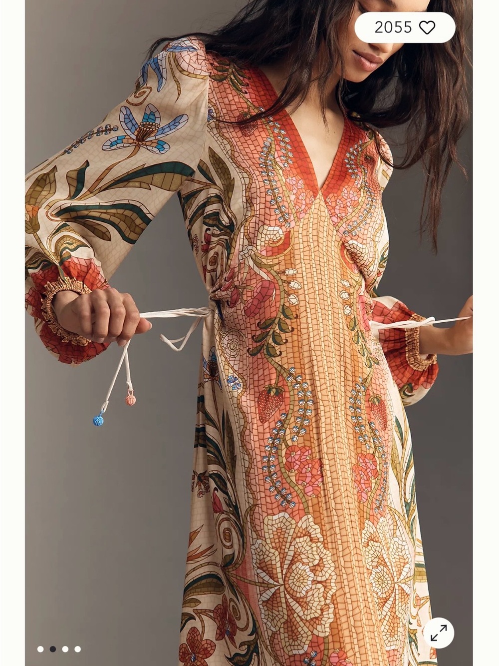 Farm Rio side ruched maxi dress - Picture 14 of 16